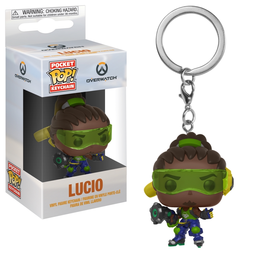 Funko POP Keychain: Overwatch: Lucio